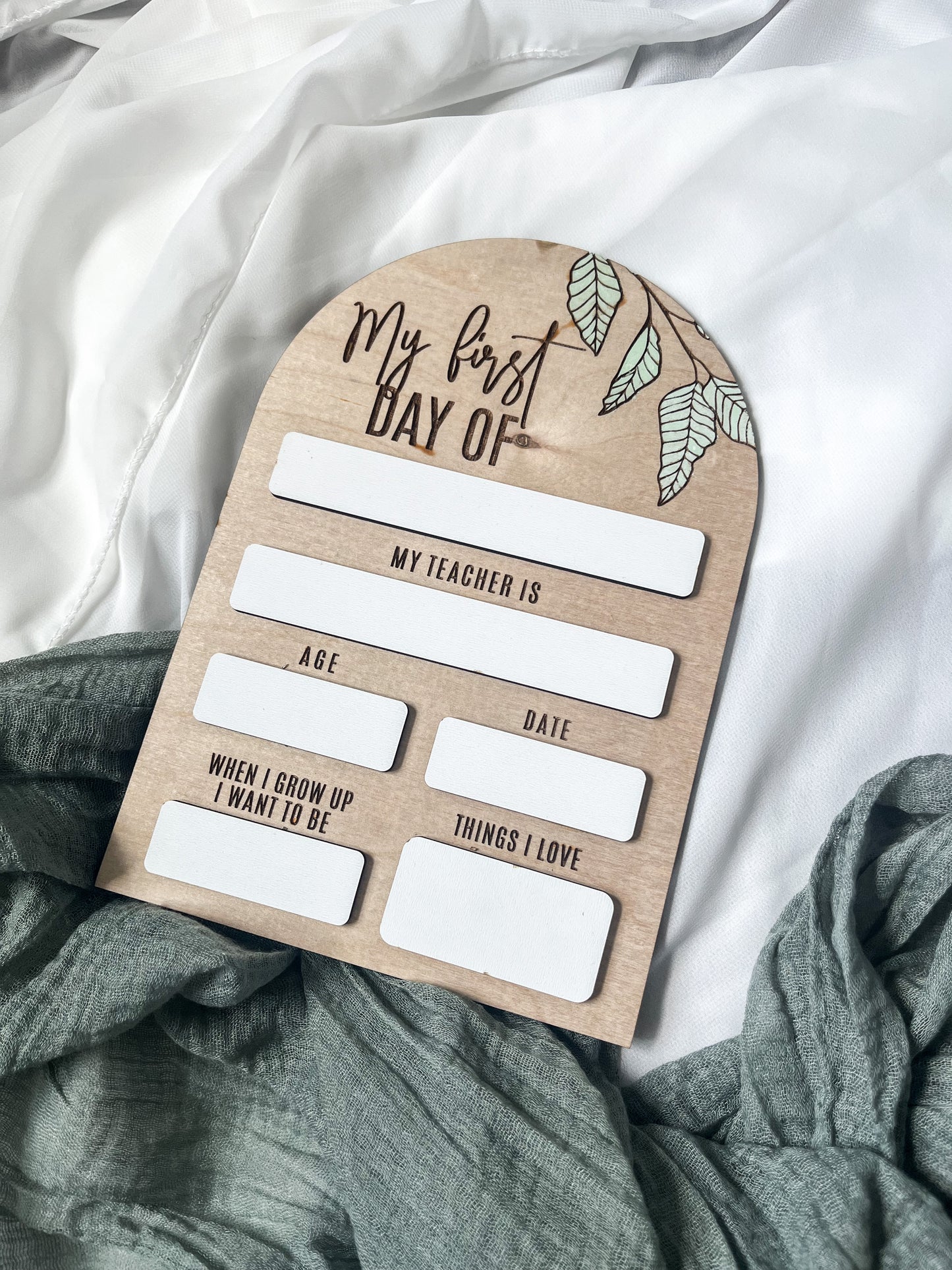 First Day of School Sign