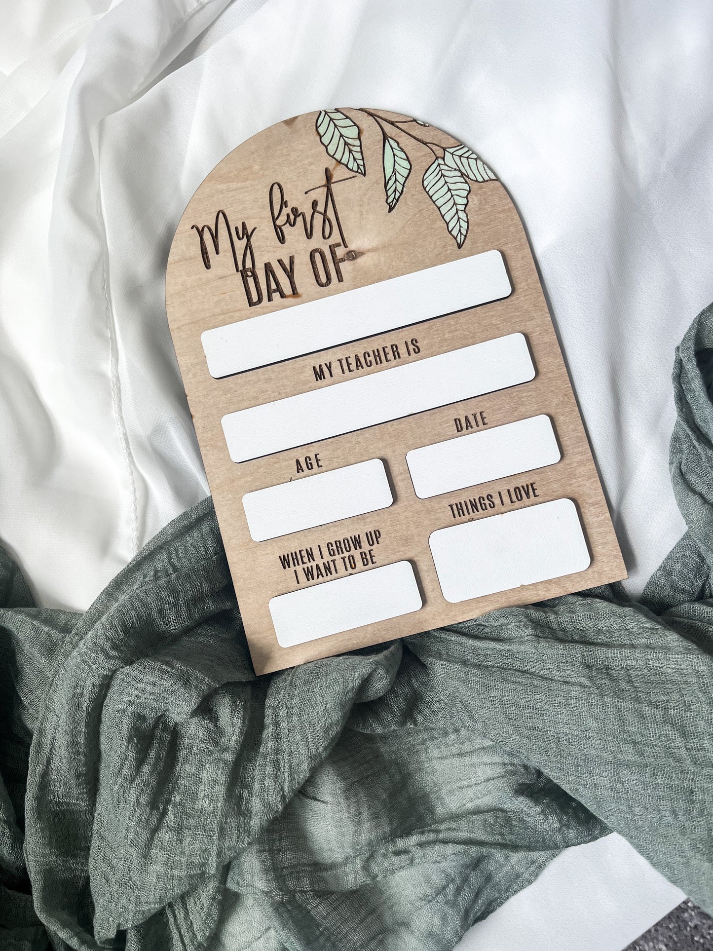 First Day of School Sign