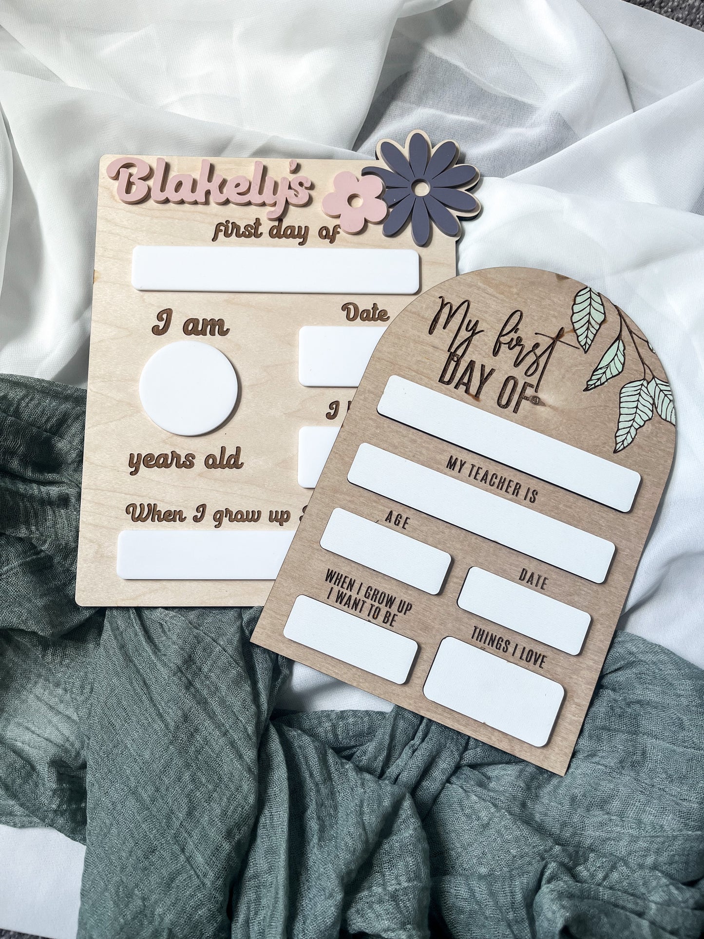 First Day of School Custom Sign