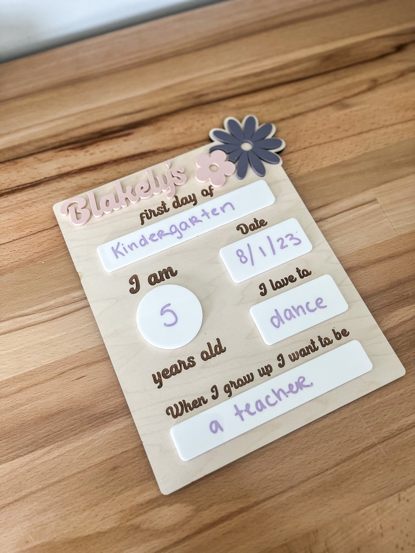 First Day of School Custom Sign