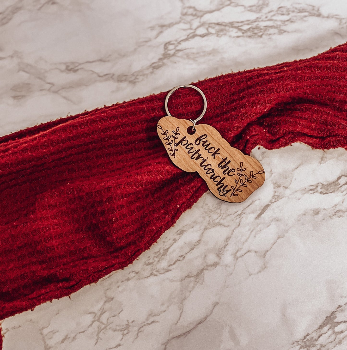 Fuck the Patriarchy Keychain, Funny Taylor Swift Gift for Her, All Too Well Taylors Version, Gift for Swiftie, Swiftie Stocking Stuffer