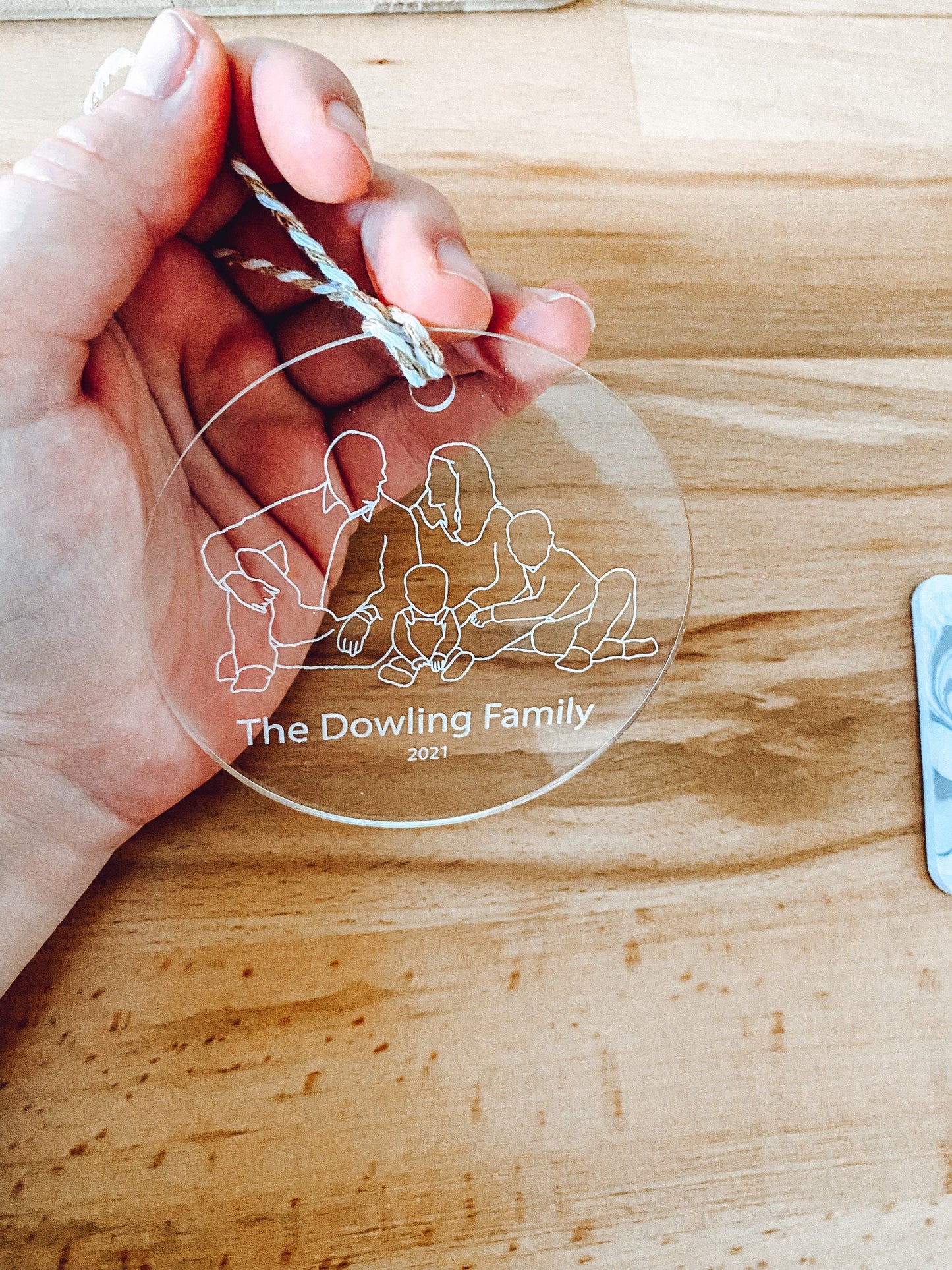 Christmas Ornament, Custom Acrylic Ornament, Personalized Ornament Family, Christmas Ornaments Personalized, Ornaments 2021