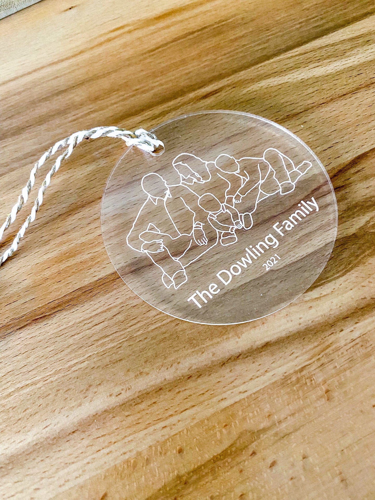 Christmas Ornament, Custom Acrylic Ornament, Personalized Ornament Family, Christmas Ornaments Personalized, Ornaments 2021