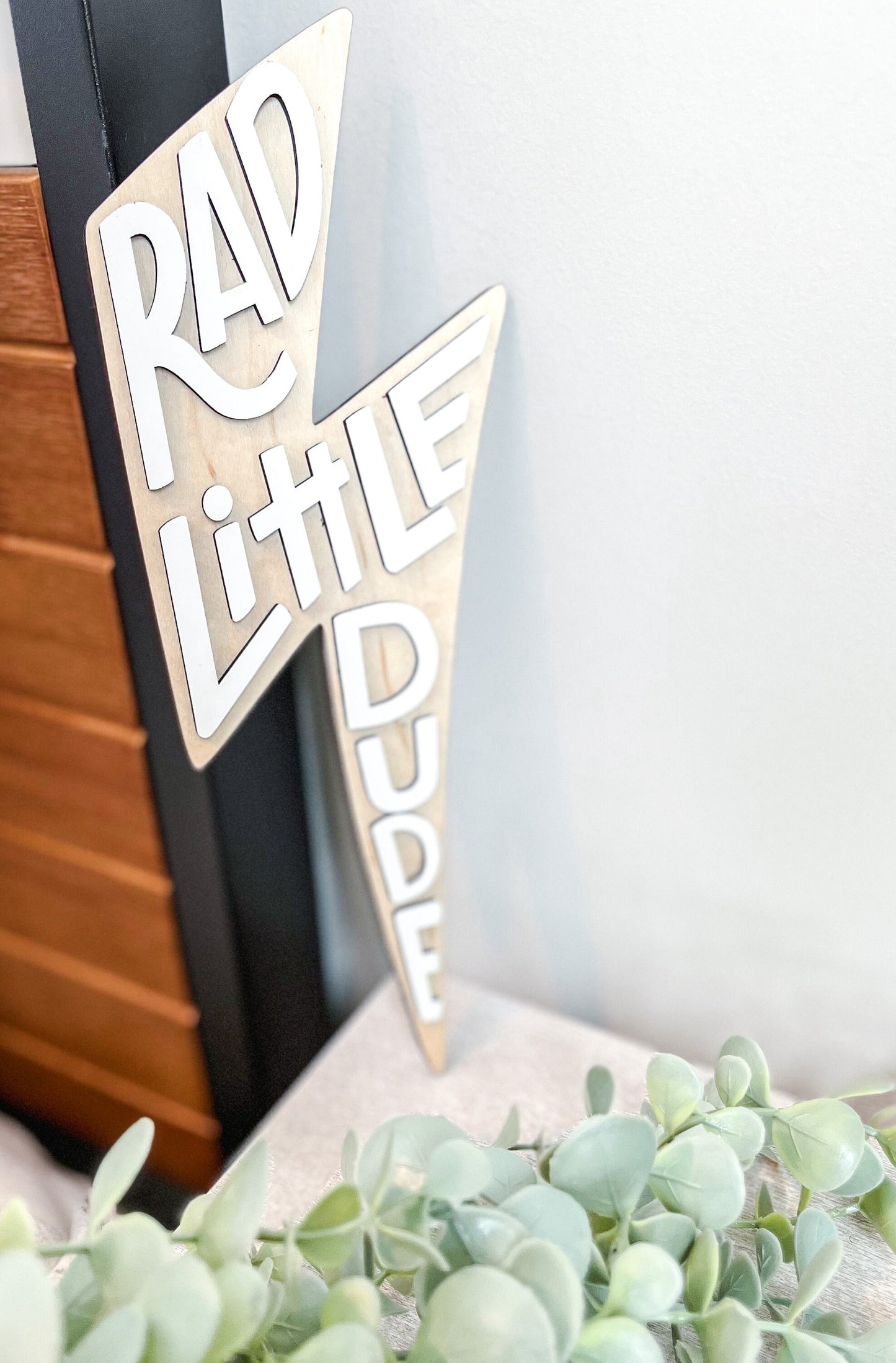 Rad Little Dude, Boy Nursery Decor, Kids Room Sign, Little Boy Decor, Boys Room Sign, Play Room Decor, Baby Shower Gift, Baby Name Sign