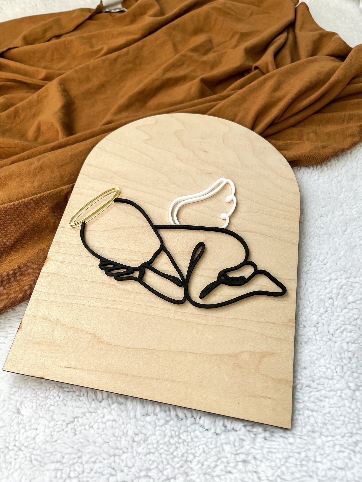 Miscarriage Wood Sign, Stillborn Keepsake, Angel Baby, Infant Loss Gift, Baby Loss, Miscarriage Gift, Stillborn Memorial, Infant Loss