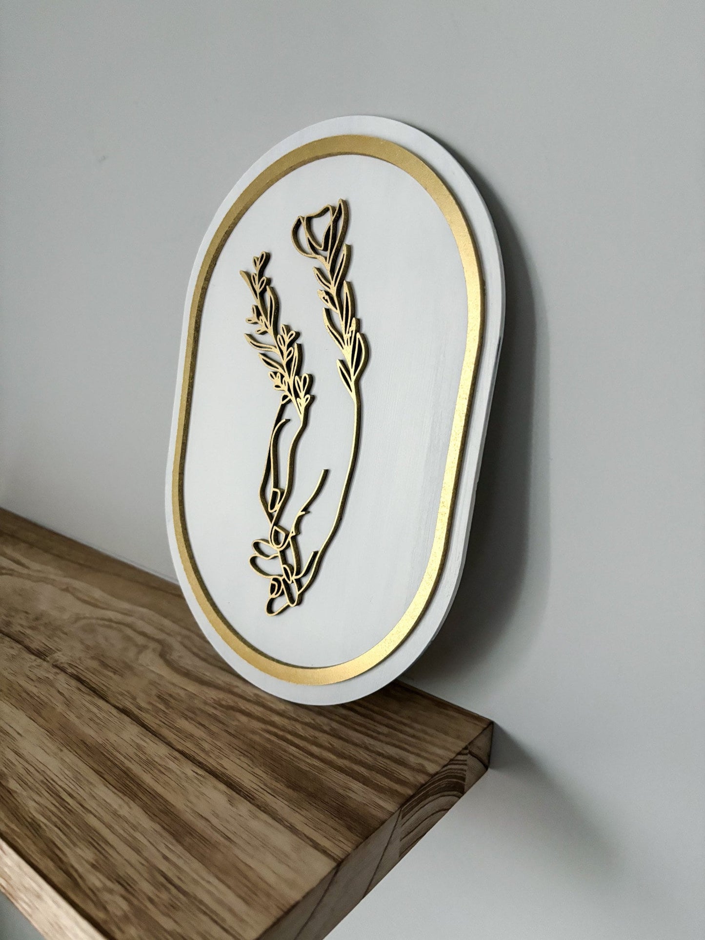 Boho Floral Wall Art, Hand Holding Wood Art, Romantic Contemporary Wall Decor, Valentine's Gift for Her, Feminine Wall Art, Boho Home Decor