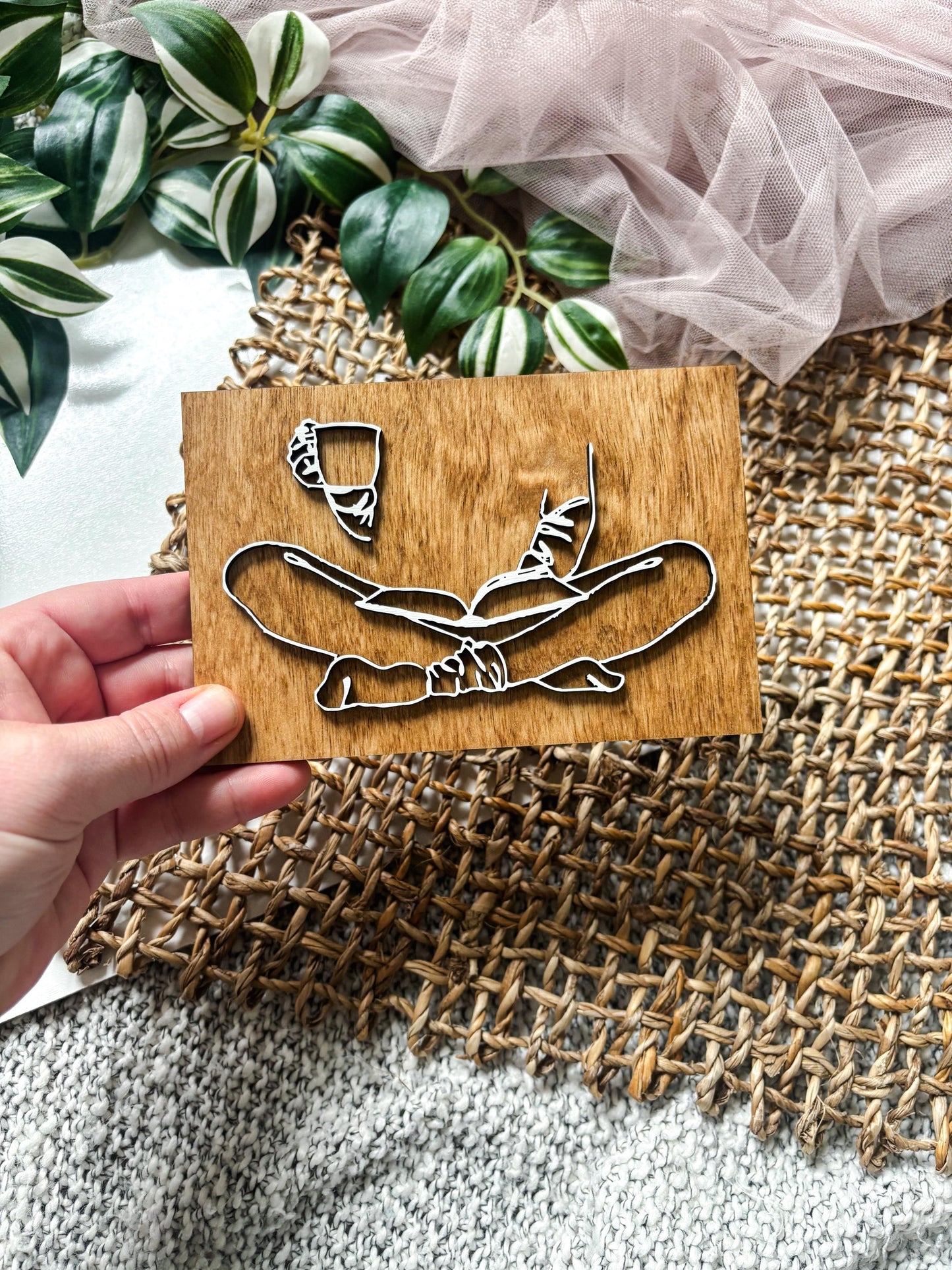 Reading Girl Wall Art, Minimalist Book Lover Decor, Coffee Lover Line Art, Cozy Reading Nook, Bookish Wall Art, Reader Gift, Coffee & Books