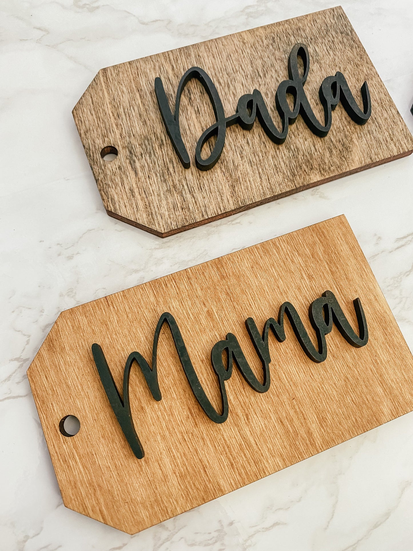 Personalized Christmas Stocking Tags, Stocking Name Tags, Wooden Name Tags, Personalized Wooden Tags, Laser Engraved Gift Tags, Laser Cut
